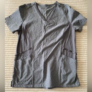 Hanes Grey Scrub Set